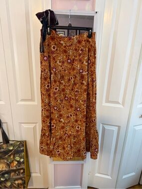 Luna Moon Tiered Maxi Skirt